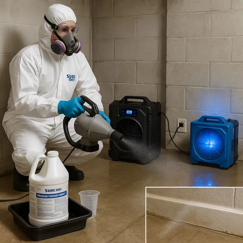 Sanitization and Odor Removal process in Franklin Parish, LA