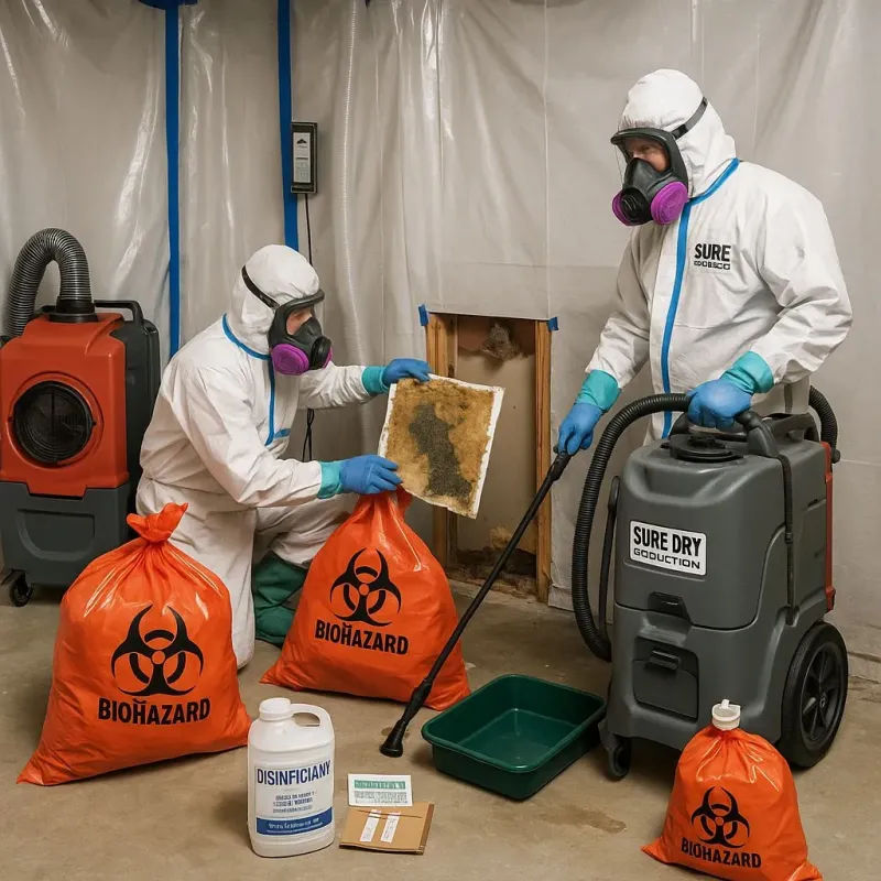 Contaminated Water Handling Protocols process in Franklin Parish, LA